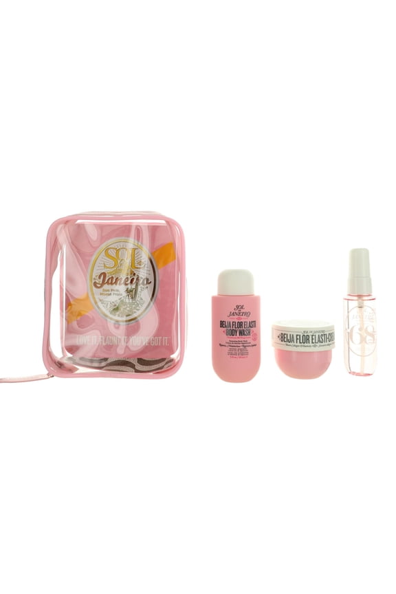 Beija Flor Jet Set by Sol De Janeiro, 3 Piece Gift Set