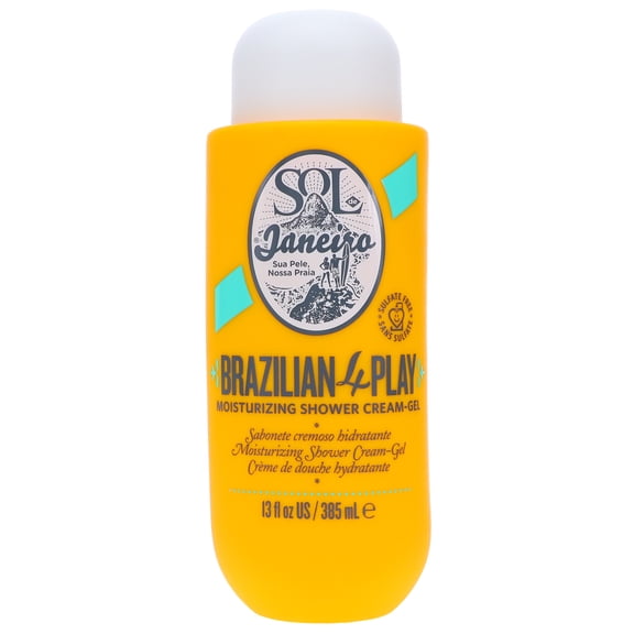 Sol de Janeiro Brazilian 4 Play Moisturizing Shower Cream-Gel 13 oz