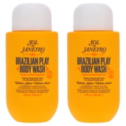 Sol de Janeiro Brazilian 4 Play Moisturizing Shower Cream-Gel 3 oz 2 Pack