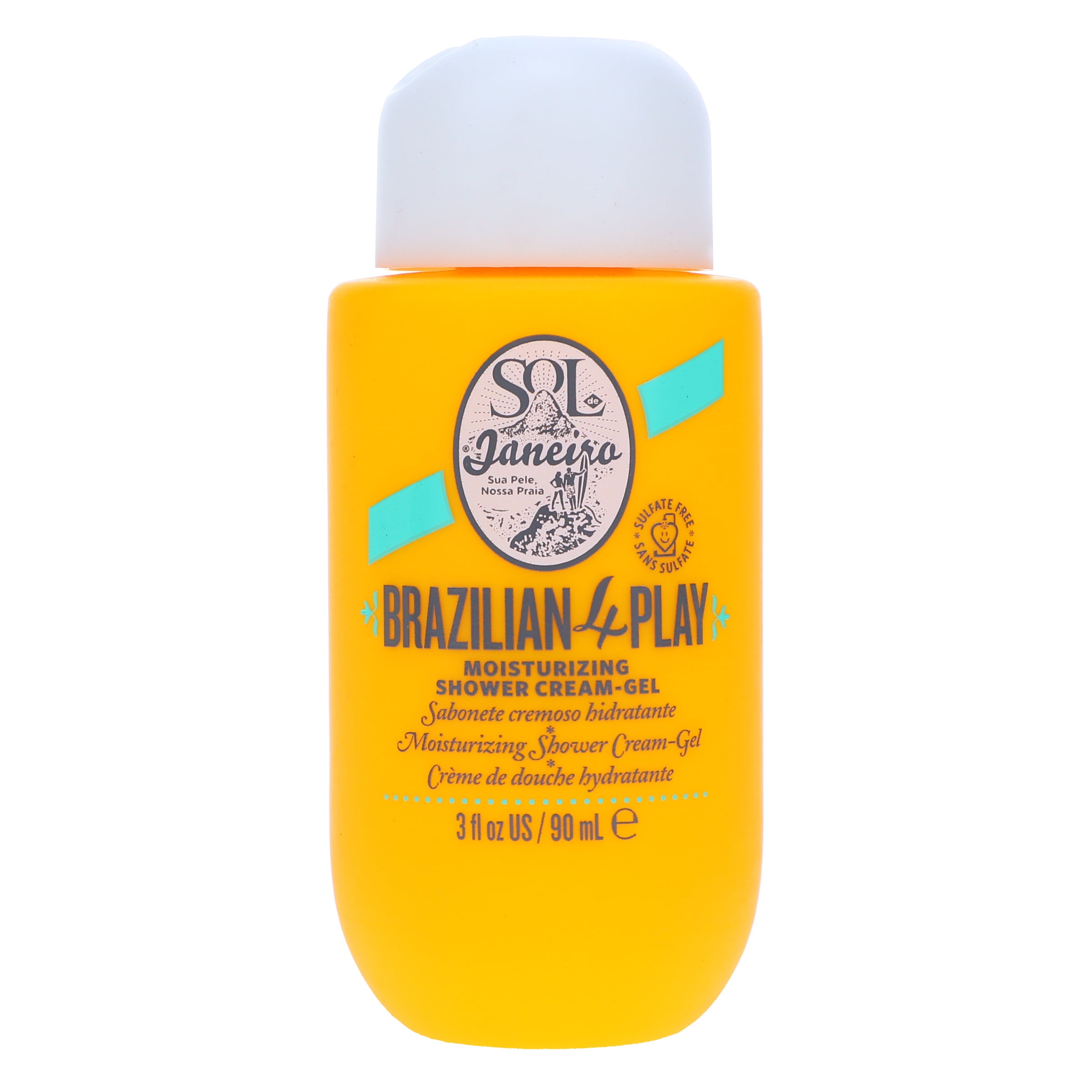 Brazilian 4 Play Moisturizing Shower Cream-Gel - Sol de Janeiro