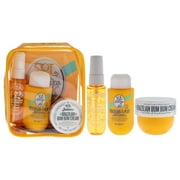Sol de Janeiro Bum Bum Jet Set , 3 Pc 1oz Brazilian Crush Cheirosa 62 Perfume Mist, 1.5oz Brazilian Bum Bum Cream, 3oz Brazilian 4 Play Moisturizing Shower Cream-Gel