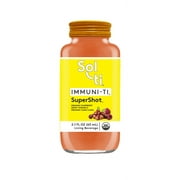 Sol-ti Immuni-ti SuperShot, Organic Cold Pressed Concentrated Juice Shot 2.1 oz, Raspberry & Vitamin C