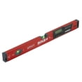 thumbnail image 1 of Sola 24" Big Red Aluminum Digital Box Beam Level with Two 60% Magnified Vials & Carrying Case LSB24D, 1 of 8