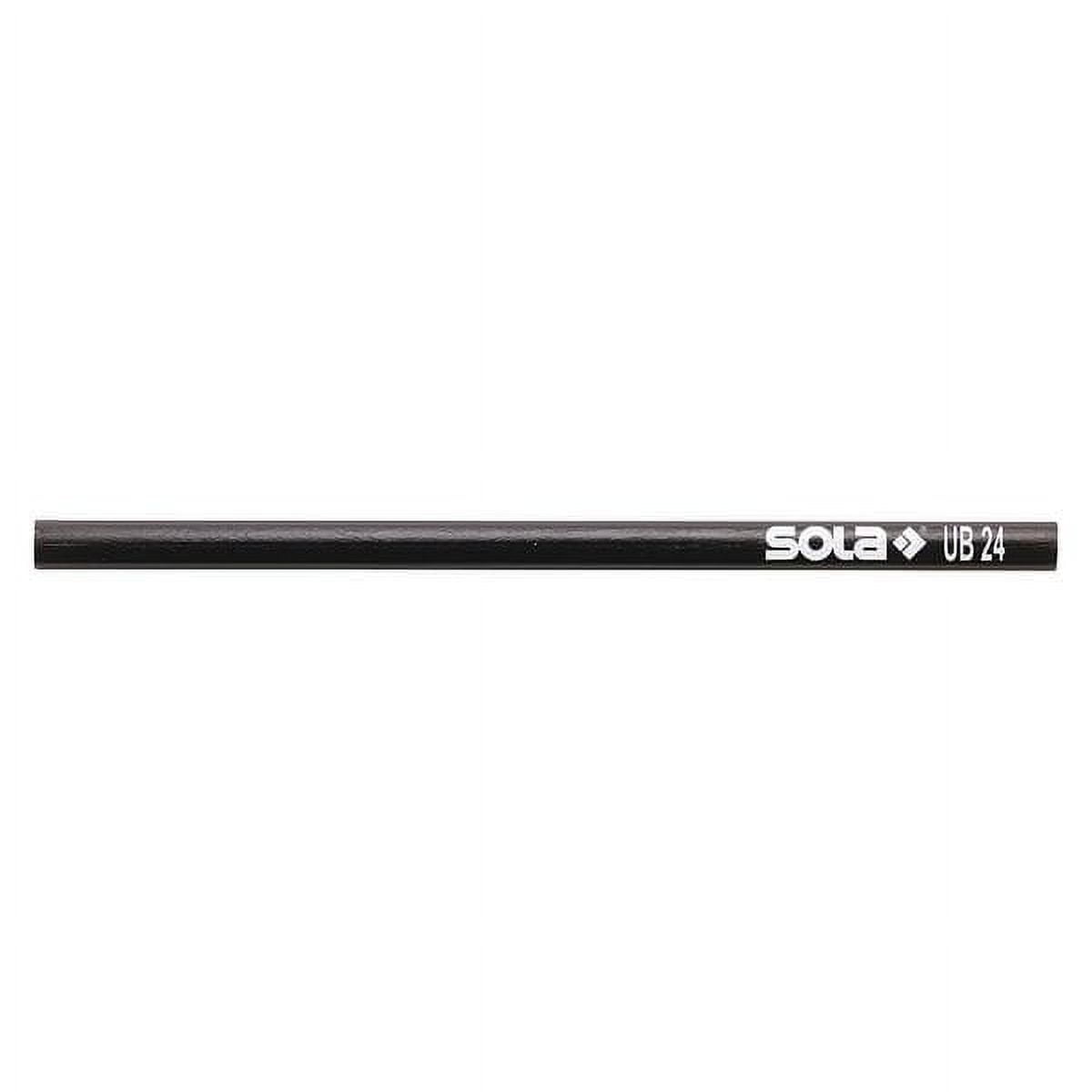 Sola All Surface Pencil,9-7/16 x1/2,Flat,PK6 UB 24 - Walmart.com