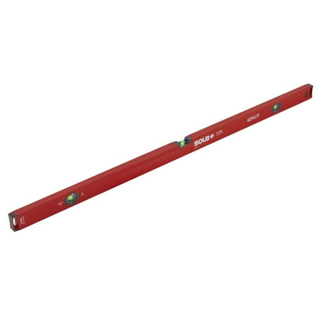Sola Box Level,Aluminum,48 In,Red LSX48