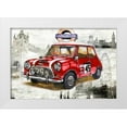 thumbnail image 1 of Sola, Bresso 18x13 White Modern Wood Framed Museum Art Print Titled - London Car, 1 of 4
