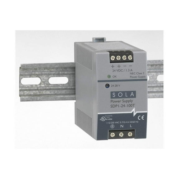 Sola/Hevi-Duty SDP1-48-100T DC Power Supply, 48-56 VDC, 1 Amp, 47-63 Hz CA3