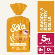 Sola Savory & Buttery Rolls, 12 Count