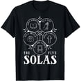 thumbnail image 1 of Sola Scriptura - Protestant, Christian Reformation, 5 Solas T-Shirt, 1 of 5