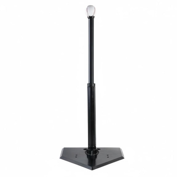 Solace 1 Piece Baseball Batting Tee Adjustable Rubber Pole Base Durable Elastic Material Portable Design Suitable for Adult Youth Training Practice