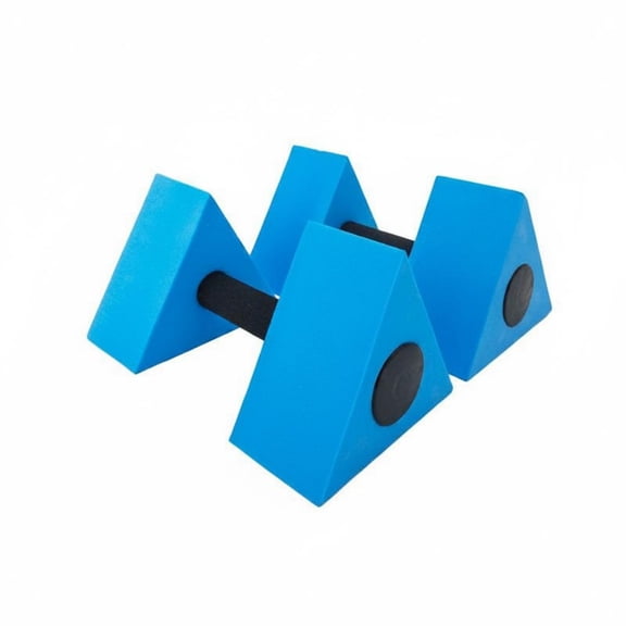 Solace 1 Piece Water Dumbbell Waterproof EVA Foam Lightweight Portable Buoyant Comfortable Grip Triangle Shape Suitable for Kids Pool Workouts Exercise Rehabilitation