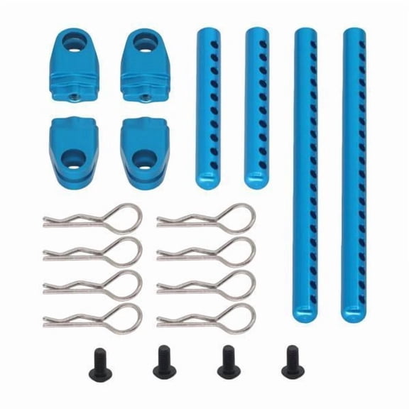 Solace 2x 1/10 RC Car Shell Column Aluminum Alloy Spare Parts Replacement Portable with