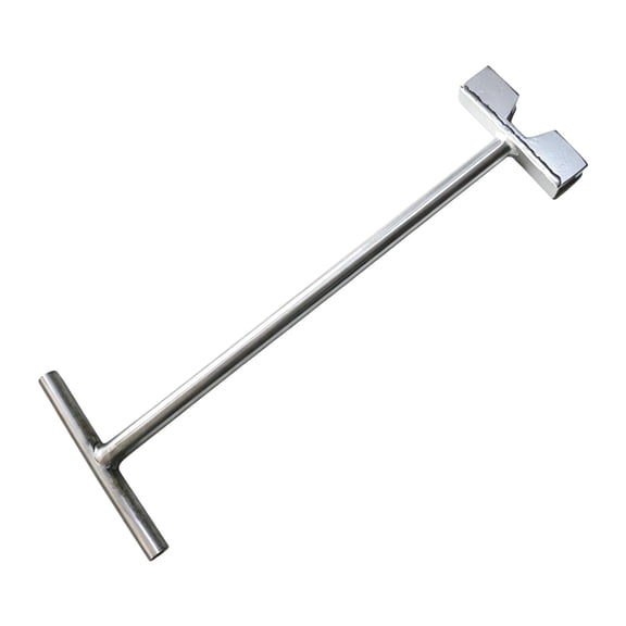 Solace Backflow Ball Valve Wrench Double Lug Head Heavy Duty Multipurpose 51cm Long
