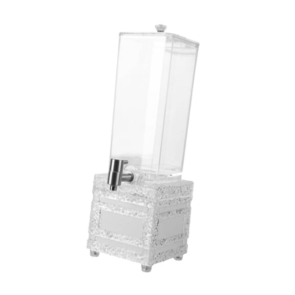Solace Beer Tower 3L Integrated Tap Tabletop Beer Dispenser for Cocktail Party Wall square bucket