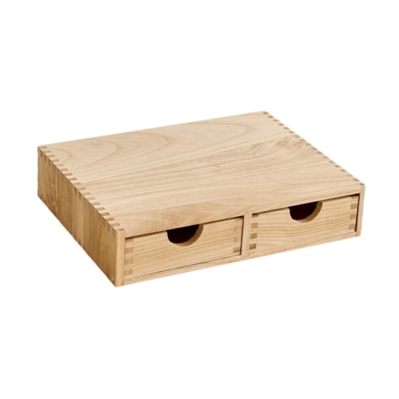 Solace Coffee Pod Holder Rustic Wooden Coffee Pod Organizer for Kitchen Counter Bar