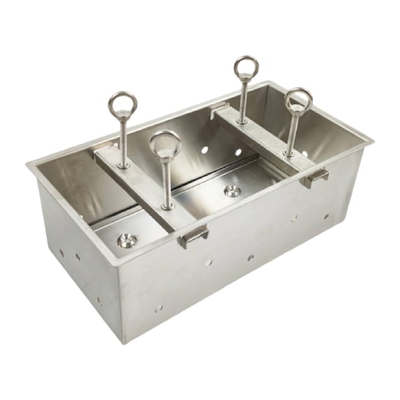 Solace Commercial Grade Meat Press Tool Rectangle Forming Device for Pressing Head Meat 36cmx18cmx13.5cm
