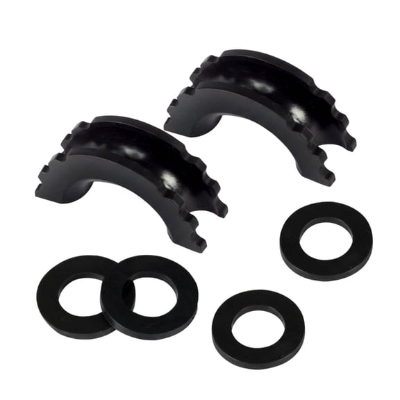 Solace D Loop Isolator Kit Wear-resistant Cover Shock Absorption D-loop Protector Set for Off-roaders Truck Owners Trailer Hitch Cover Accessory