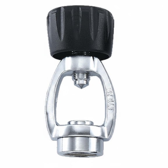 Solace DIN to Yoke Adapter Diving Regulator Converter Scuba Cylinder Accessory Portable Metal Threaded Structure Suitable for Unisex-adult Diving Trips Home Equipment Use