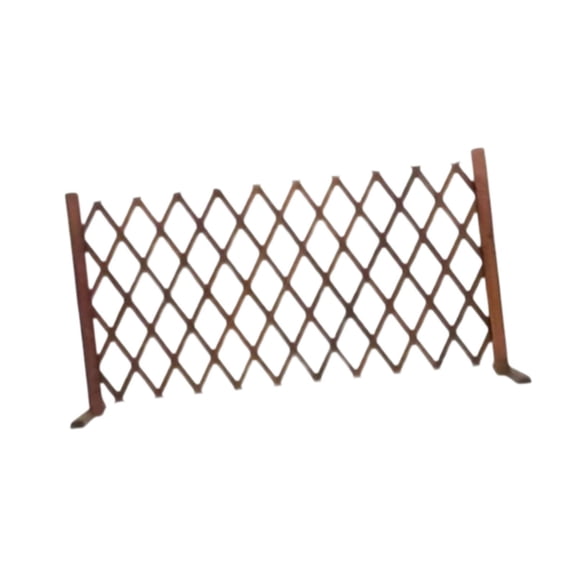 Solace Expandable Instant Fence Multipurpose Freestanding Easy Setup Retractable Wooden