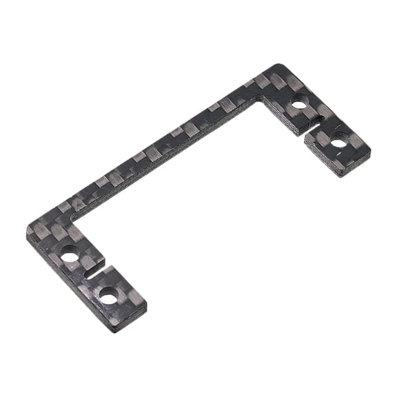 Solace High Performance RC Servo Mount Board Durable Carbon Fiber Parts for 1 10 Rc Car
