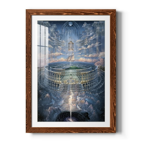 Solace II - Premium Framed Print - Distressed Barnwood Frame - Ready to Hang