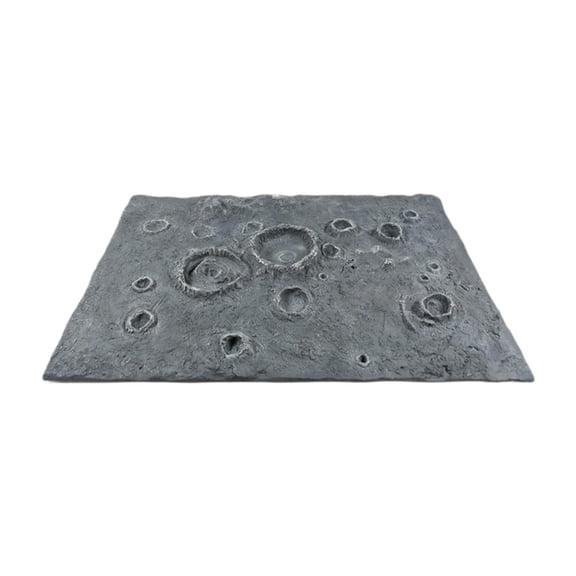 Solace Lunar Rover Plate Small Dot Building Block Lunar Scene Prop Decor Miniature Moon A