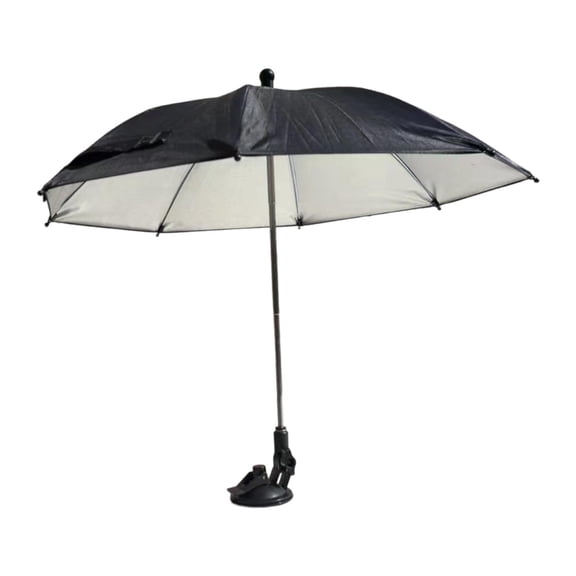 Solace Mini Drink Umbrella Beach Sturdy Versatile Gifts Keep Your Drinks Cold Black Adhensives Base