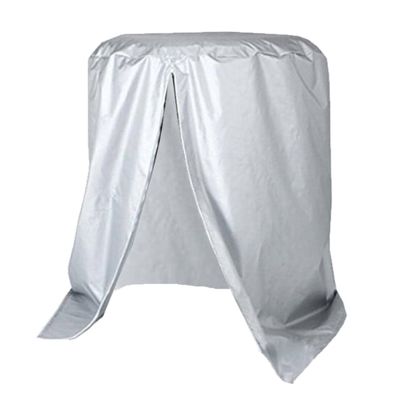 Solace Tire Stack Cover Dustproof Zippered Tear-resistant 210D Outdoor Storage for Garage Backyard Four Wheels