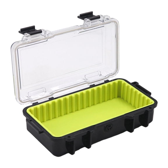 Solace Waterproof Hard Case Dry Box Secure Latch Closure Dustproof Impact Resistant