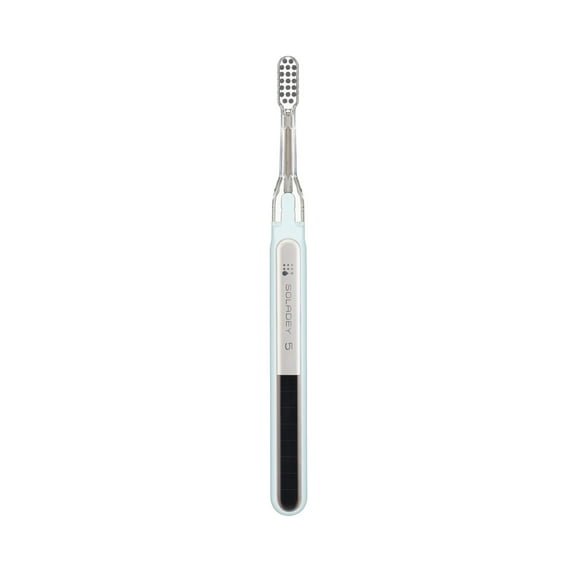 Soladey5 Ionic Toothbrush Solar Panels TiO2 Semiconductor Brush W/O Toothpaste JAPAN - Shiken