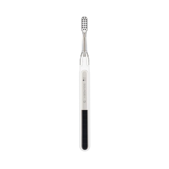 Soladey5 Ionic Toothbrush Solar Panels TiO2 Semiconductor Brush W/O Toothpaste JAPAN - Shiken