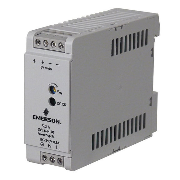 Solahd Din Rail Power Supply,6 A,30 W SVL65100