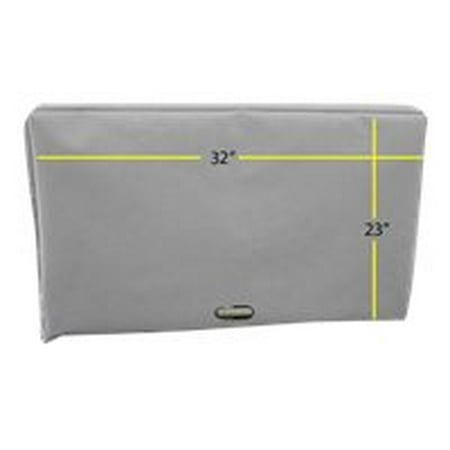 Solaire - Outdoor TV Cover for Most Flat-Panel TVs up to 32" - Gray