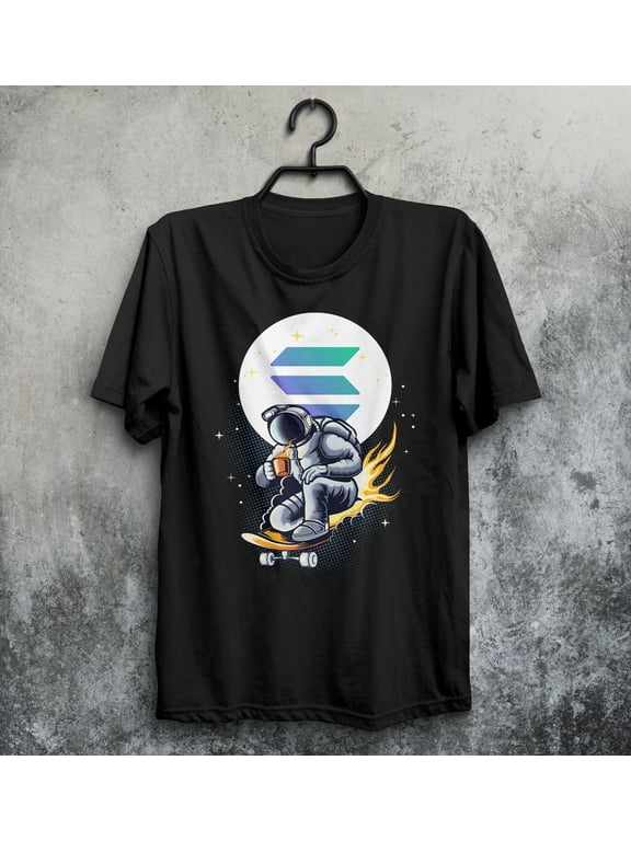 Solana SOL Altcoin Blockchain Crypto Mining T-Shirt
