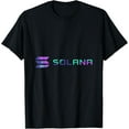 thumbnail image 1 of Solana SOL Logo Image Cryptocurrency T-Shirt, 1 of 4