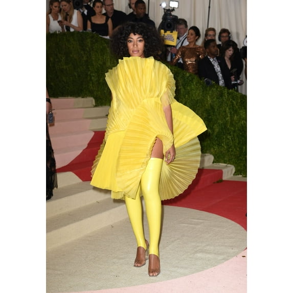 Solange Knowles At Arrivals For Manus X Machina Fashion In An Age Of Technology Opening Night