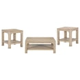 thumbnail image 1 of Solano 3-piece Square Coffee Table Set Weathered Mango, 1 of 11