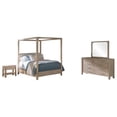 thumbnail image 1 of Solano 4-piece Eastern King Bedroom Set Weathered Mango, 1 of 16