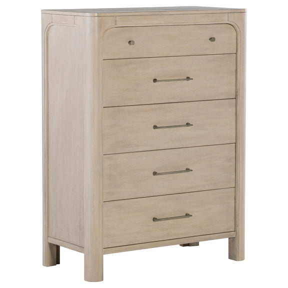 Solano 5-drawer Bedroom Chest of Drawers Weathered Mango