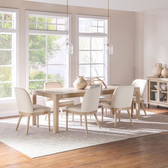 Coaster Solano 7-Piece Extension Table Dining Set, Weathered Mango