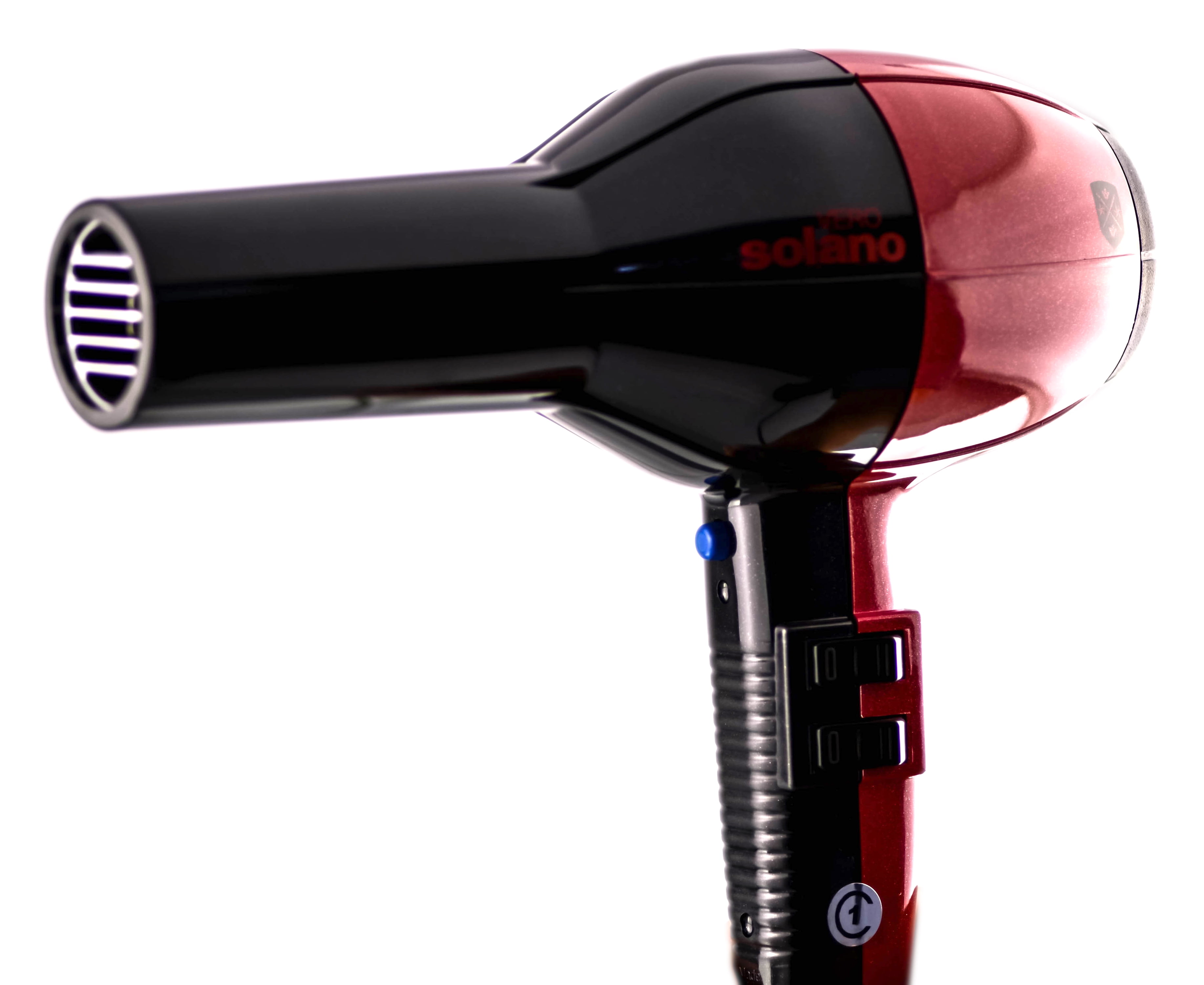 Solano Vero Rosso Professional Blow Dryer - Red/Black