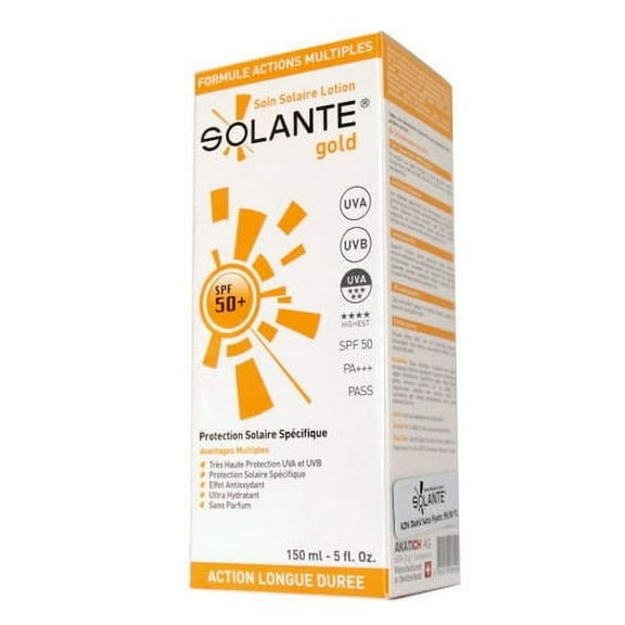 Solante Gold Spf50+ Sunscreen Lotion 150ml
