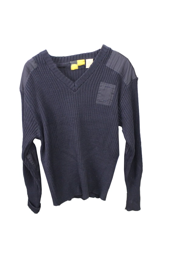 Solar 1 Clothing Commando Style Sweater Navy Extra Large