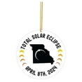 Solar 2024 Ornament 2024 Solar Decorations Keepsake Path Of Totality