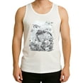 thumbnail image 1 of Solar Activated Tank Top for Men - UV Reactive Color Changing Shirt Sunlight Responsive Graphic, Turtle Medium, 1 of 2