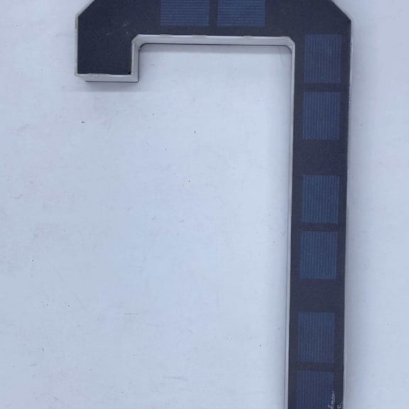 Solar Address Marker, Waterproof LED Illuminated House Numbers with Letter Options, Dusk to Dawn Light for Residential Identification, Waterproof LED Doorplate