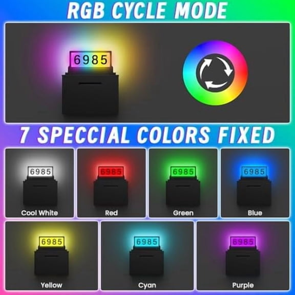 Solar Address Sign for House Numbers – Dual-Sided LED & Dual-Sided Solar Panels, 8 Color Modes, IP65 Waterproof Address Plaque, Strong Magnetic/Stake/Wall Mount, Dusk-to-Dawn for Mailbox Yard Dri