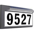 thumbnail image 1 of Solar Address Sign, Lighted Address Numbers Outdoor Waterproof, LED Address Plaque, House Numbers for Outside, Grey, 1 of 7