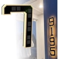 thumbnail image 1 of Solar Address Sign Number 7, LED House Numbers Waterproof Acrylic Illuminated Doorplate for Outside Yard and Porch Wall, 1 of 4