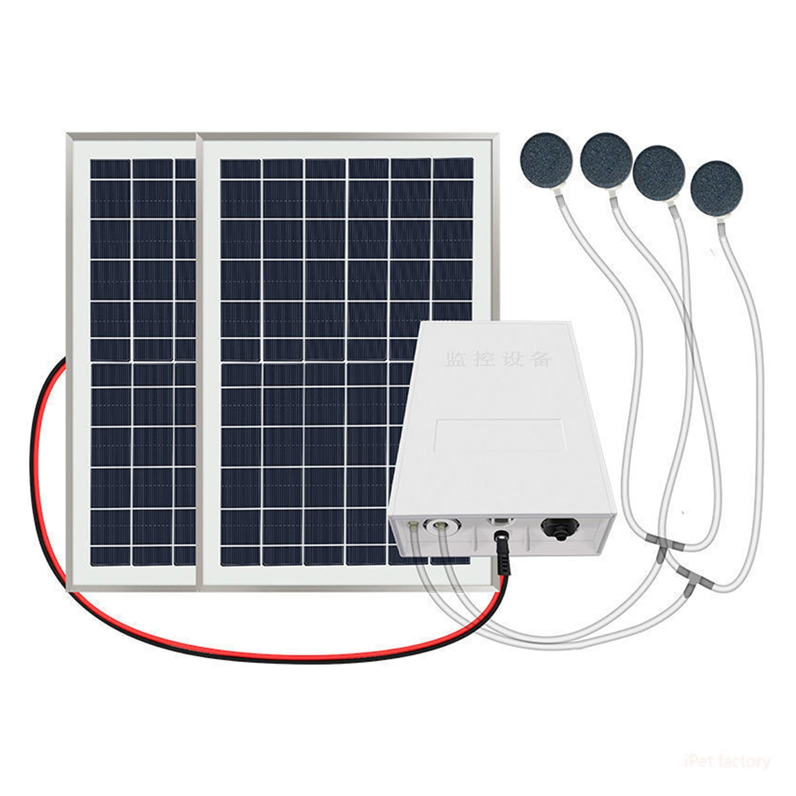 Solar Aeration Water Pump Ultra-quiet Lithium Battery Charging Hydroponic Plants Fish Farming Oxygen Fish Tank Air Pump Aquarium ,High Efficiency